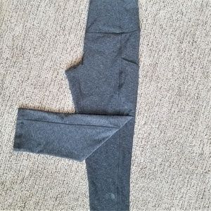 The North Face Grey Stretch leggings Size Medium